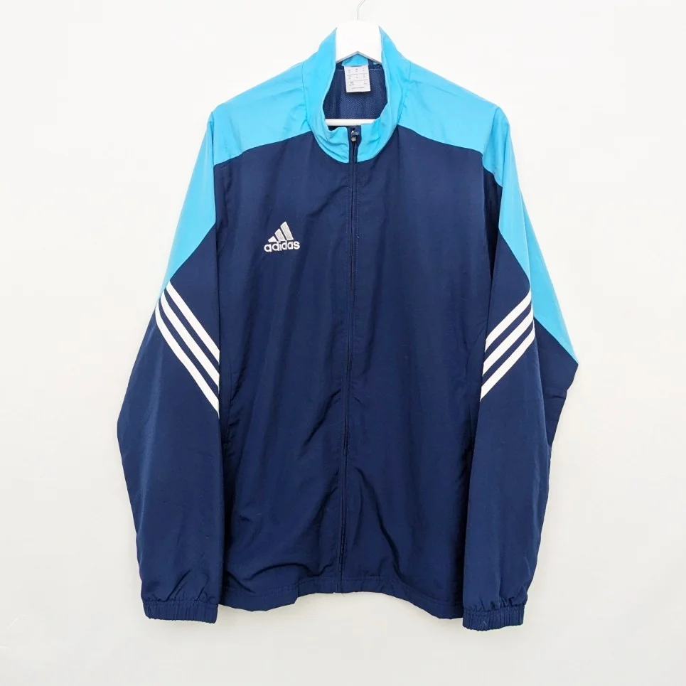 Adidas 3 Stripe Track Jacket - Blue/navy - Men’s Xl - Full Zip Training Top