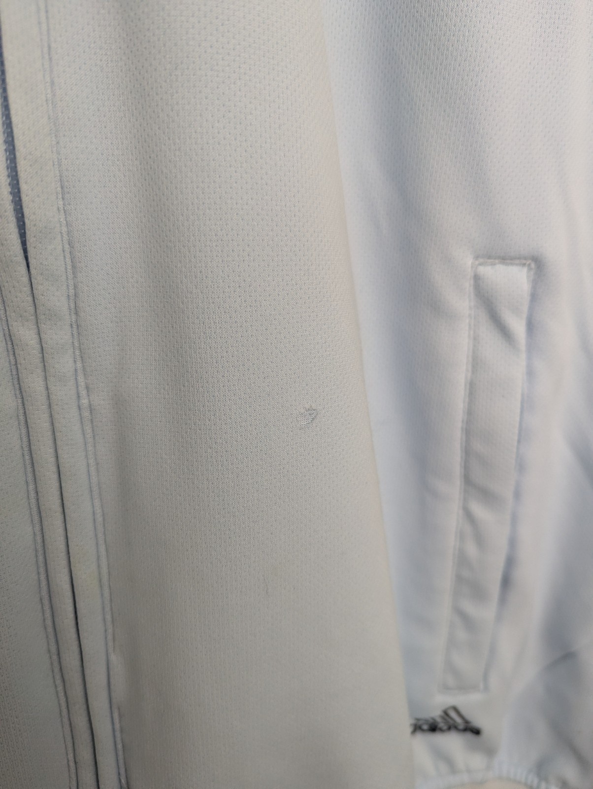 Adidas Climalite Track Jacket - Men’s M - Light Blue - 2000s Zip Up