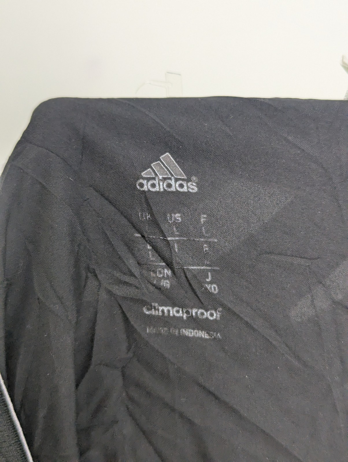 Adidas Climaproof Lightweight Jacket - Black - Size L
