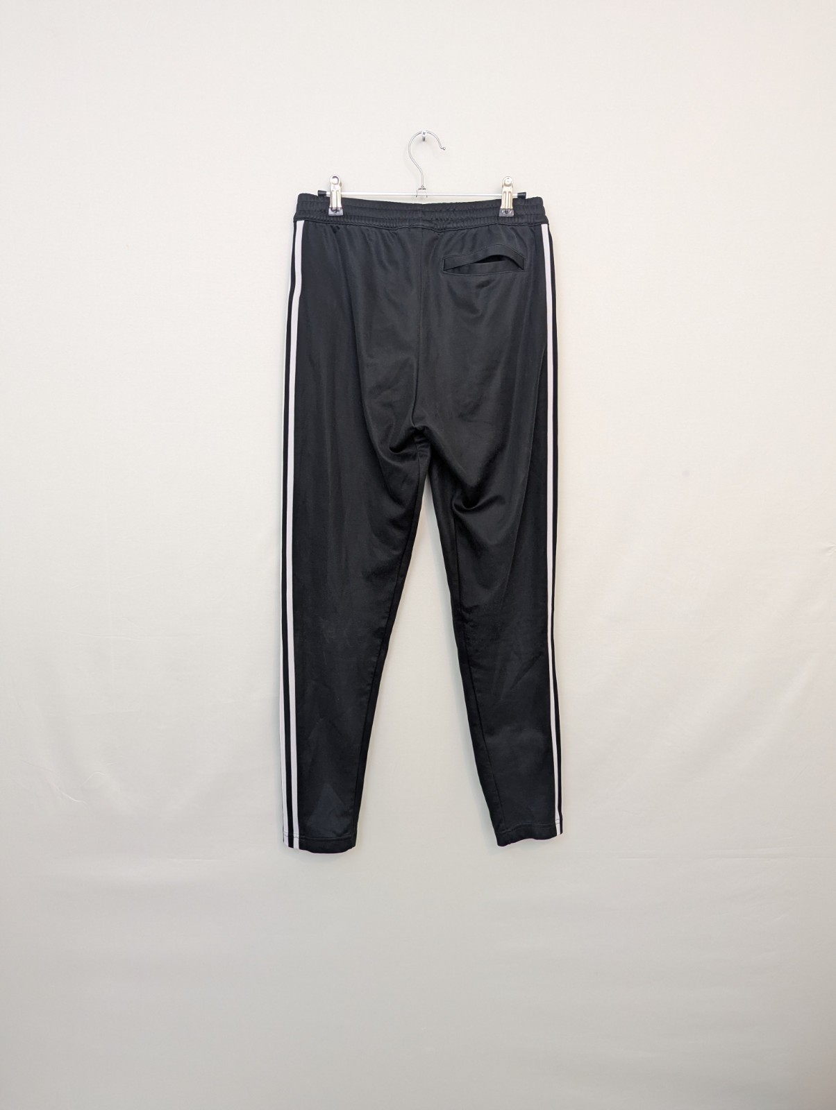 Adidas Originals Black 3 Stripe Track Pants - Men’s Small - Slim Fit