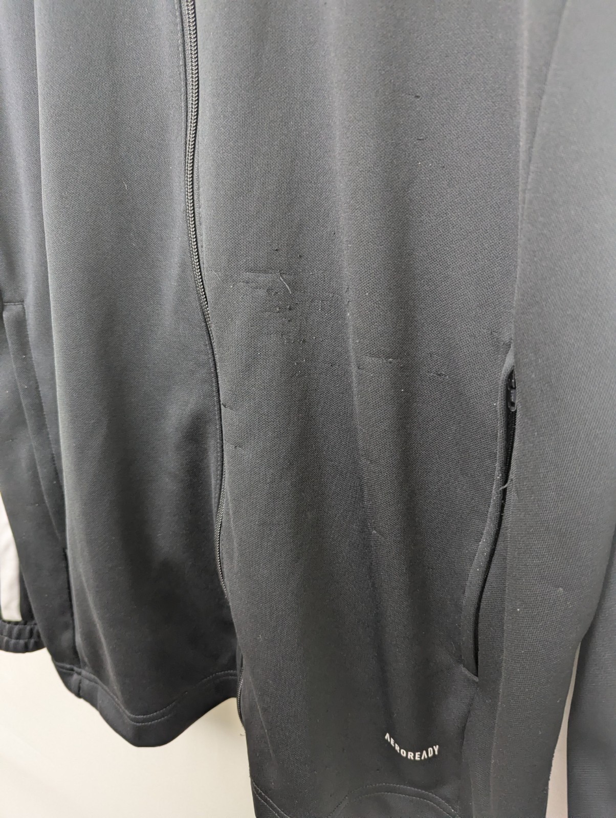 Adidas Primegreen Aeroready Track Jacket - Black - Size Xl