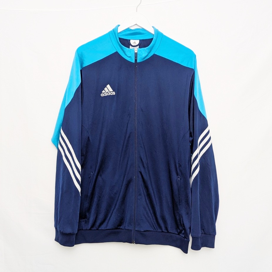 Adidas Track Jacket - Men’s Xl - Navy/blue - Full Zip 3 Stripe Sports Top