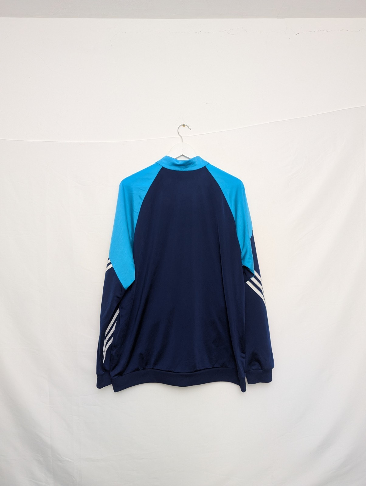 Adidas Track Jacket - Men’s Xl - Navy/blue - Full Zip 3 Stripe Sports Top