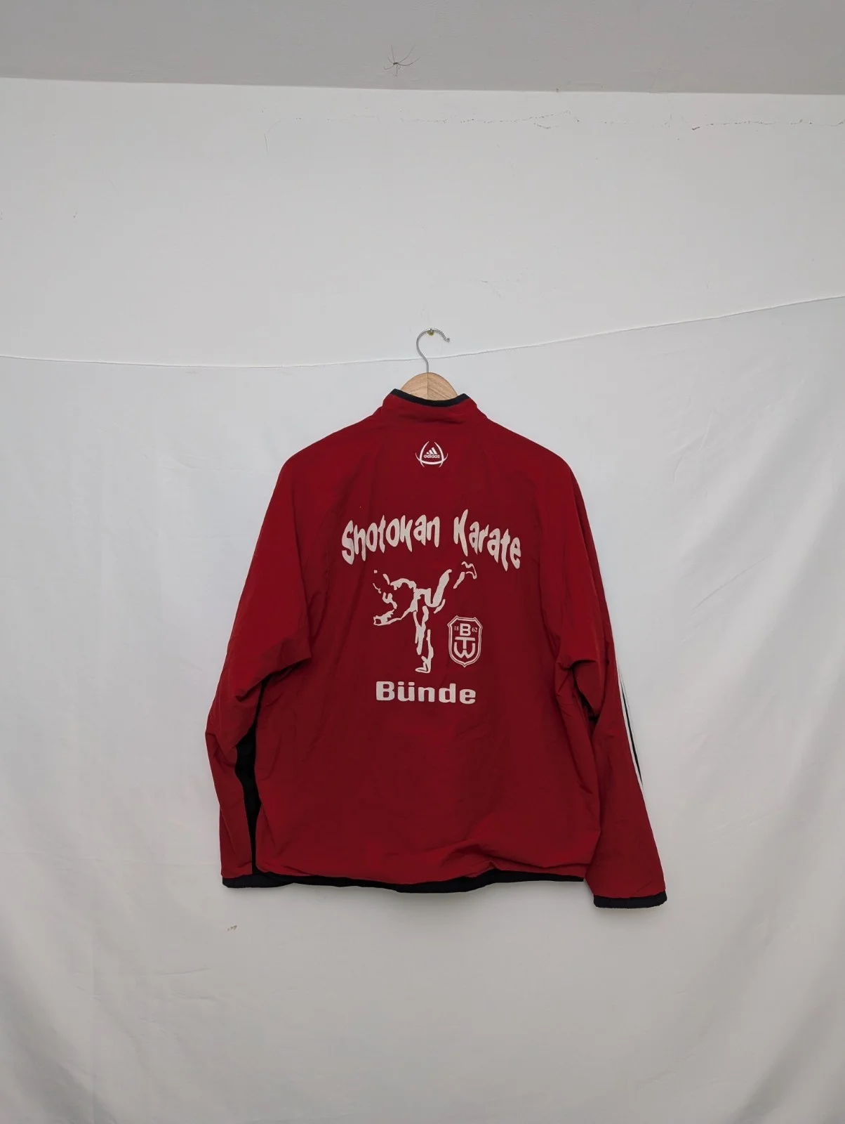 Adidas Vintage Track Jacket - Men’s Xl - Red - Sponsor Zip