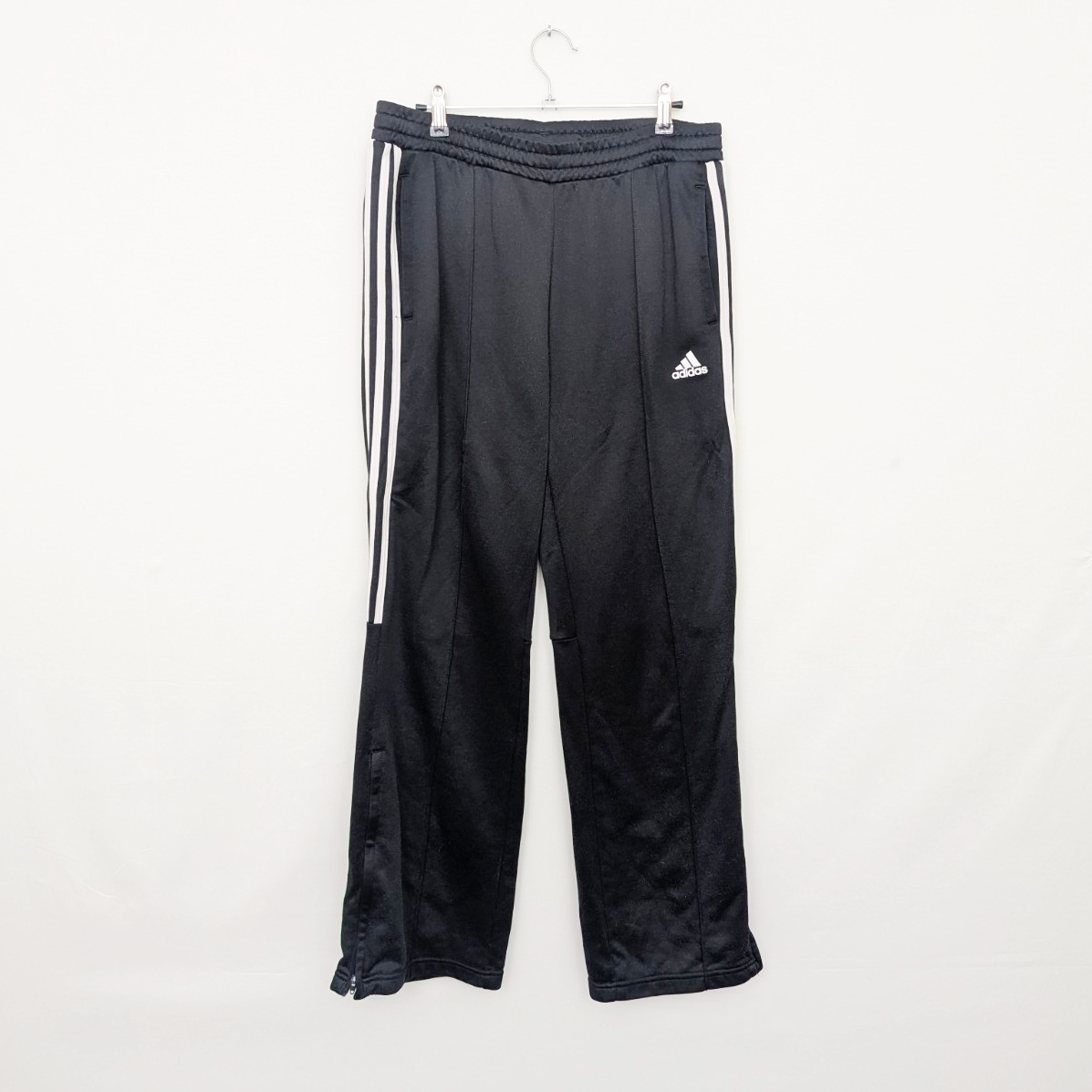 Adidas Women’s Track Pants - Black - 3 Stripe Joggers - Uk 12–14
