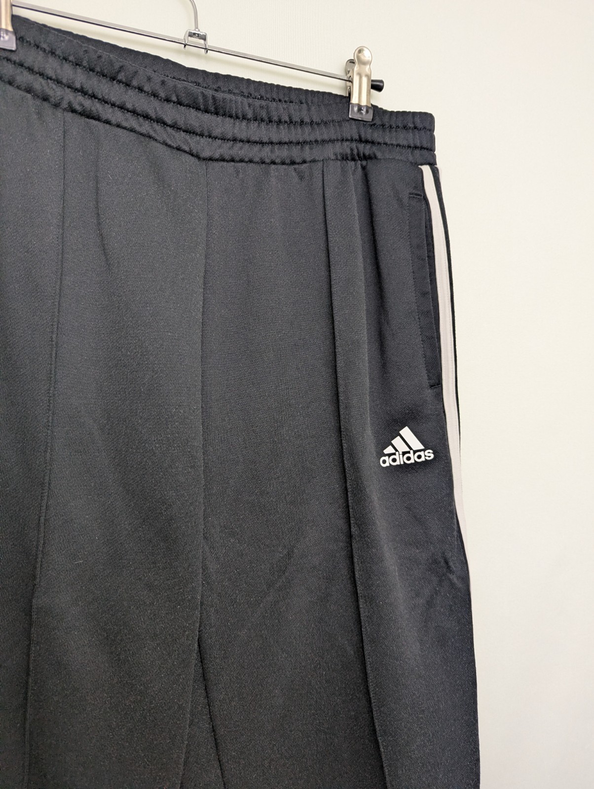 Adidas Women’s Track Pants - Black - 3 Stripe Joggers - Uk 12–14