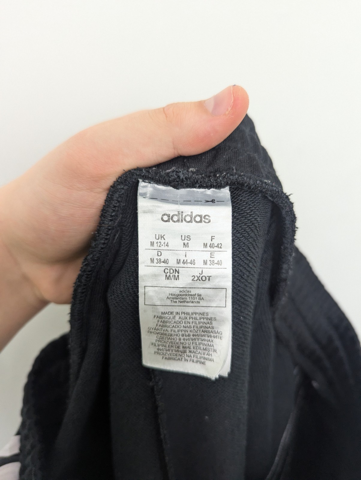 Adidas Women’s Track Pants - Black - 3 Stripe Joggers - Uk 12–14