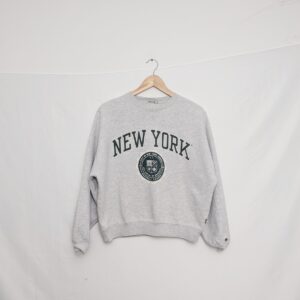 America Today New York Crewneck Sweatshirt - Women’s Xs - Grey