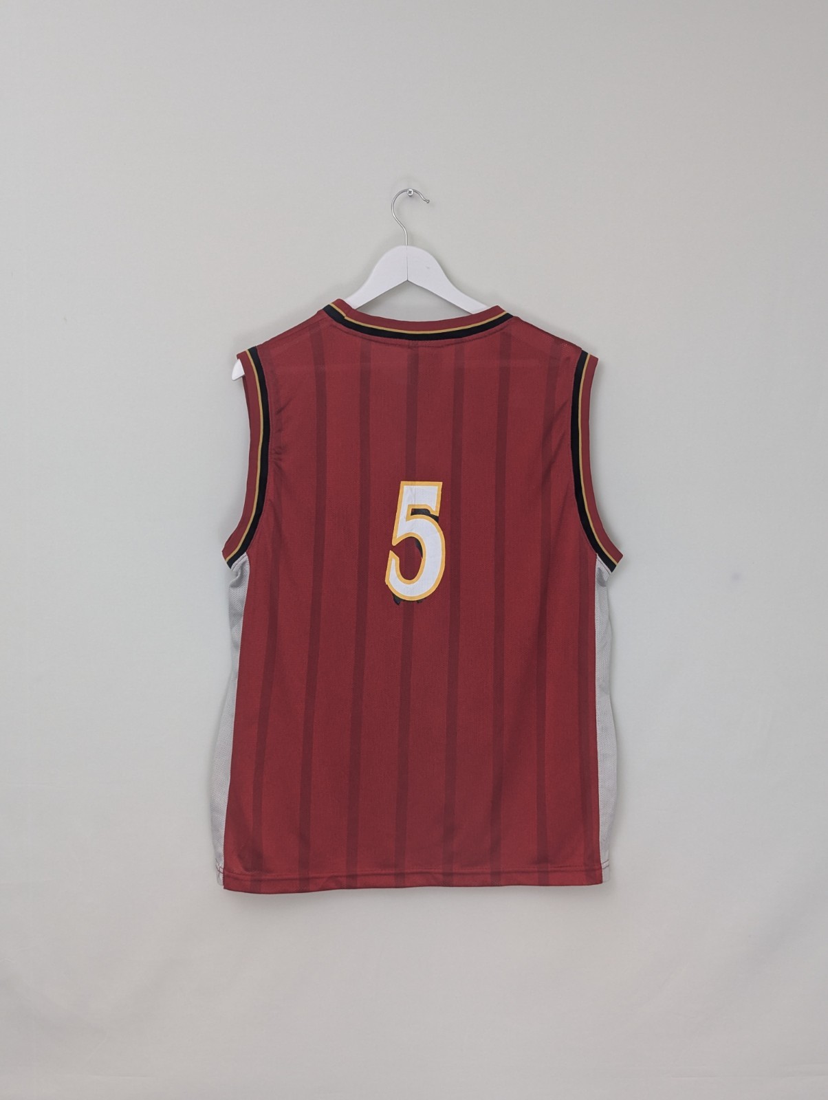 Atlanta Hawks Jersey #5 - Red Adidas Nba Basketball Vest - Size Small