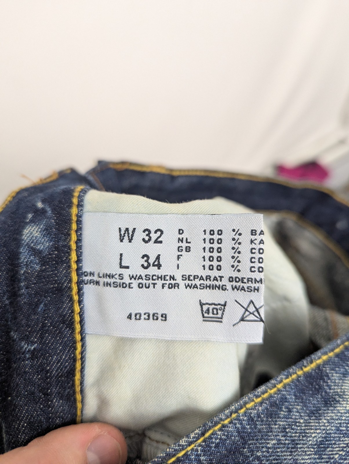 Bruno Banani “not For Everybody” Jeans – W32 L34 – Straight Leg – Mid 2000s