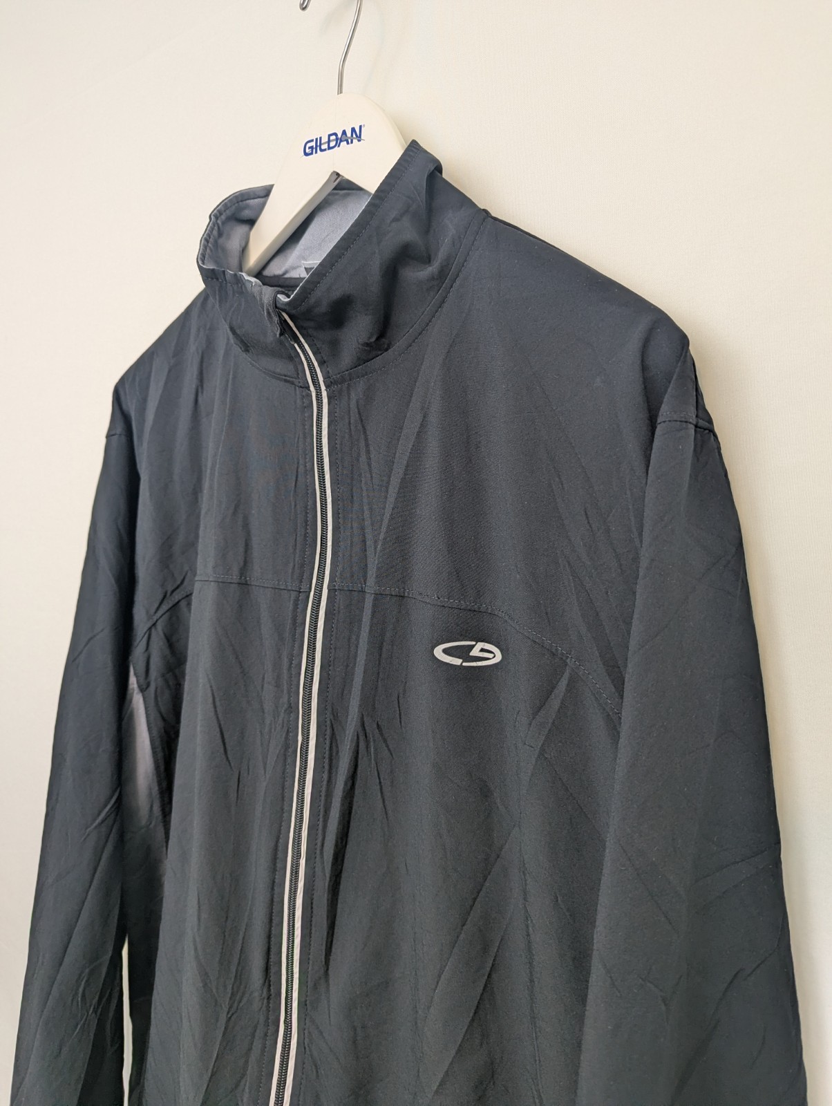 C9 By Champion Lightweight Track Jacket - Men’s Large - Black/grey