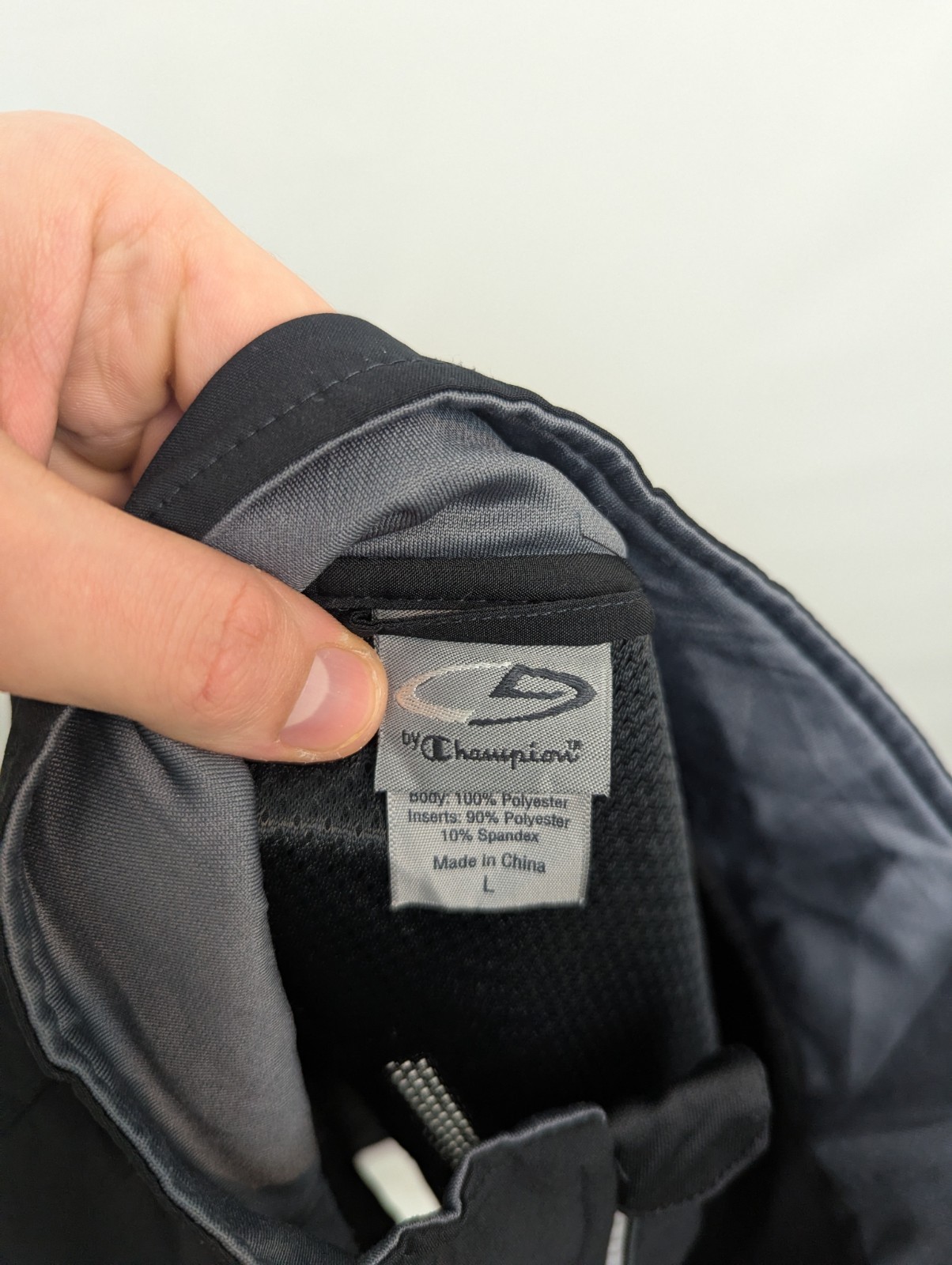 C9 By Champion Lightweight Track Jacket - Men’s Large - Black/grey