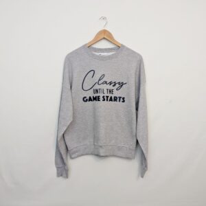 Champion Grey Crewneck Sweatshirt - Women’s Uk 12/14 - Oversized