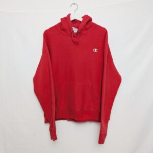 Champion Reverse Weave Hoodie – Red – Size Xl – Vintage 2000s – Heavyweight