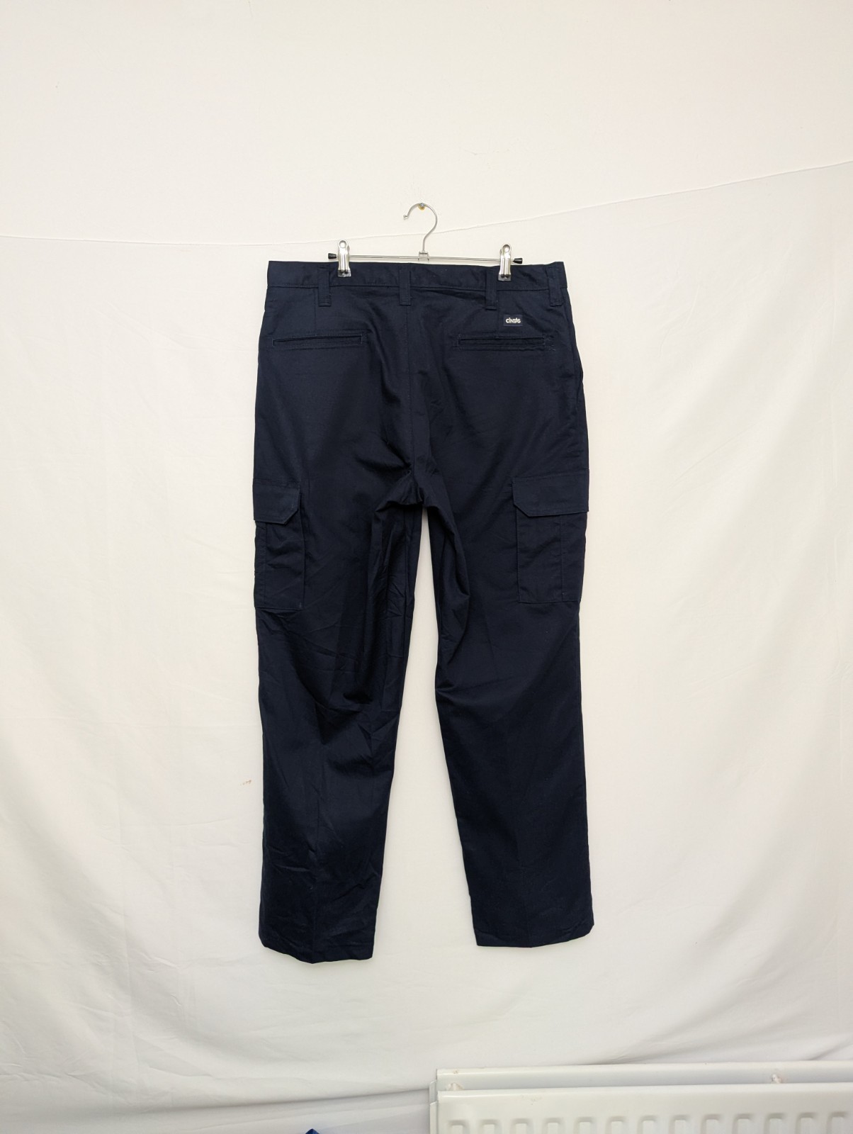 Cintas Comfortflex Cargo Work Trousers - Navy - Men’s W36 Utility Pants