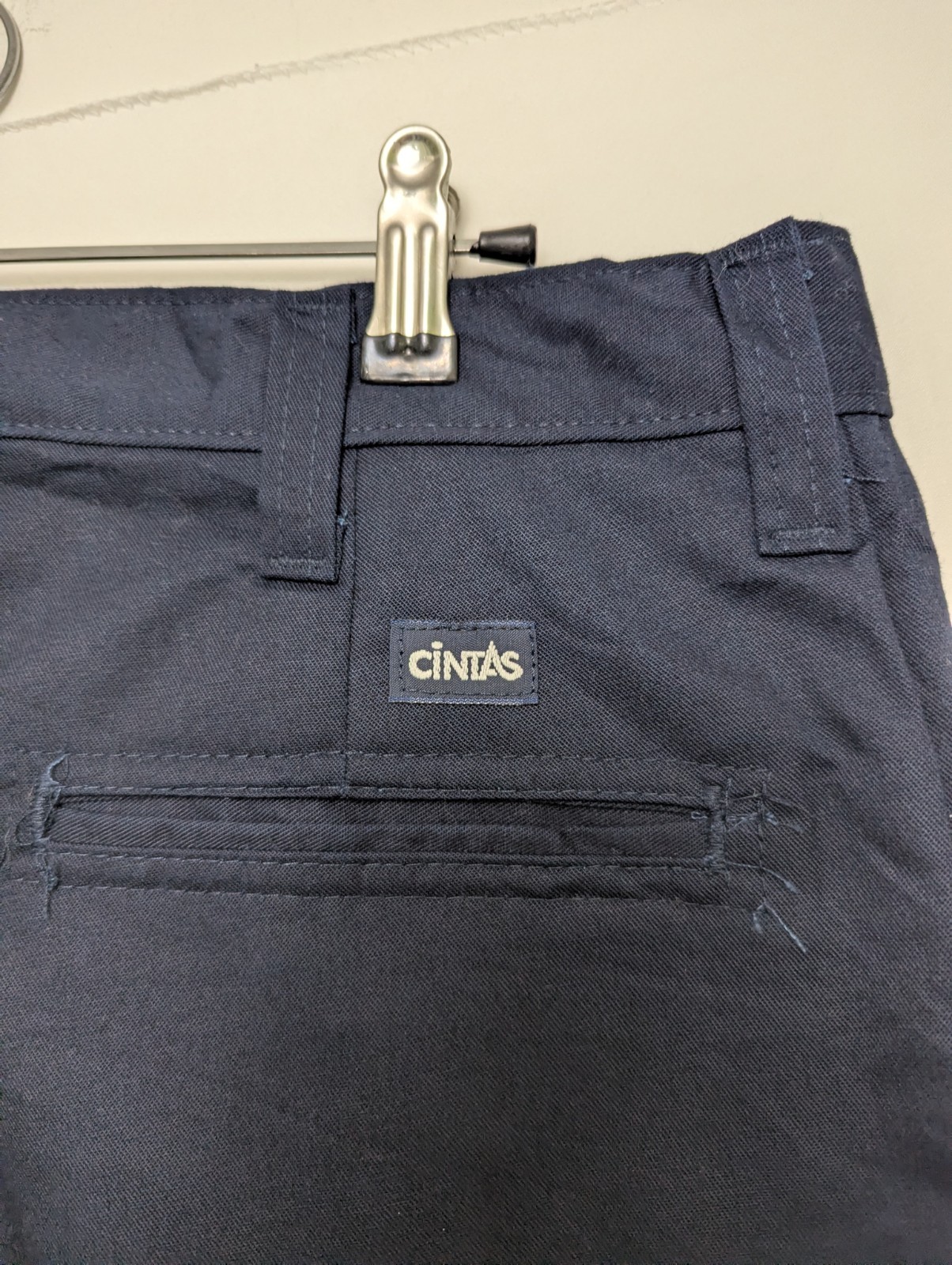 Cintas Comfortflex Cargo Work Trousers - Navy - Men’s W36 Utility Pants