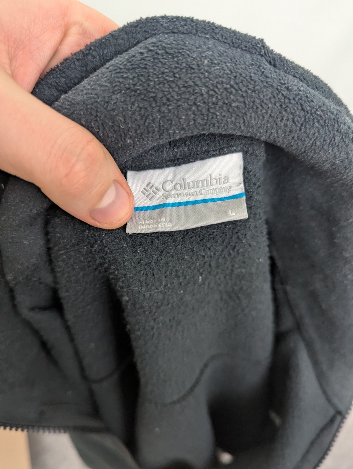 Columbia Fleece Jacket - Black - Size L