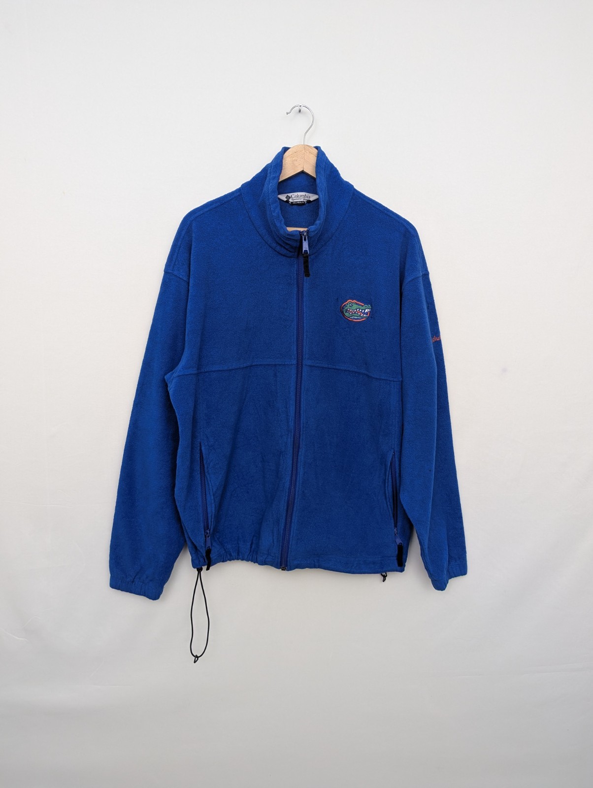 Columbia Florida Gators Fleece Jacket - Blue Ncaa Full Zip - Size Xl