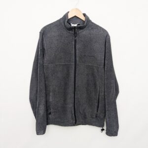 Columbia Full Zip Fleece Jacket - Grey - Men’s Size Medium