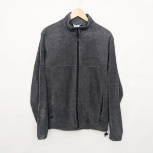 Columbia Full Zip Fleece Jacket - Grey - Men’s Size Medium