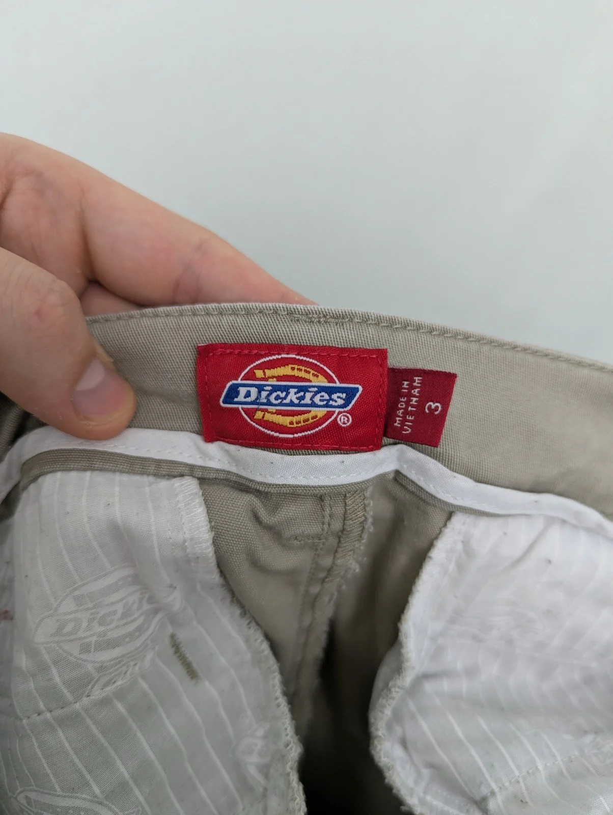 Dickies Beige Slim Fit Workwear Trousers - Women’s Uk 8 Approx