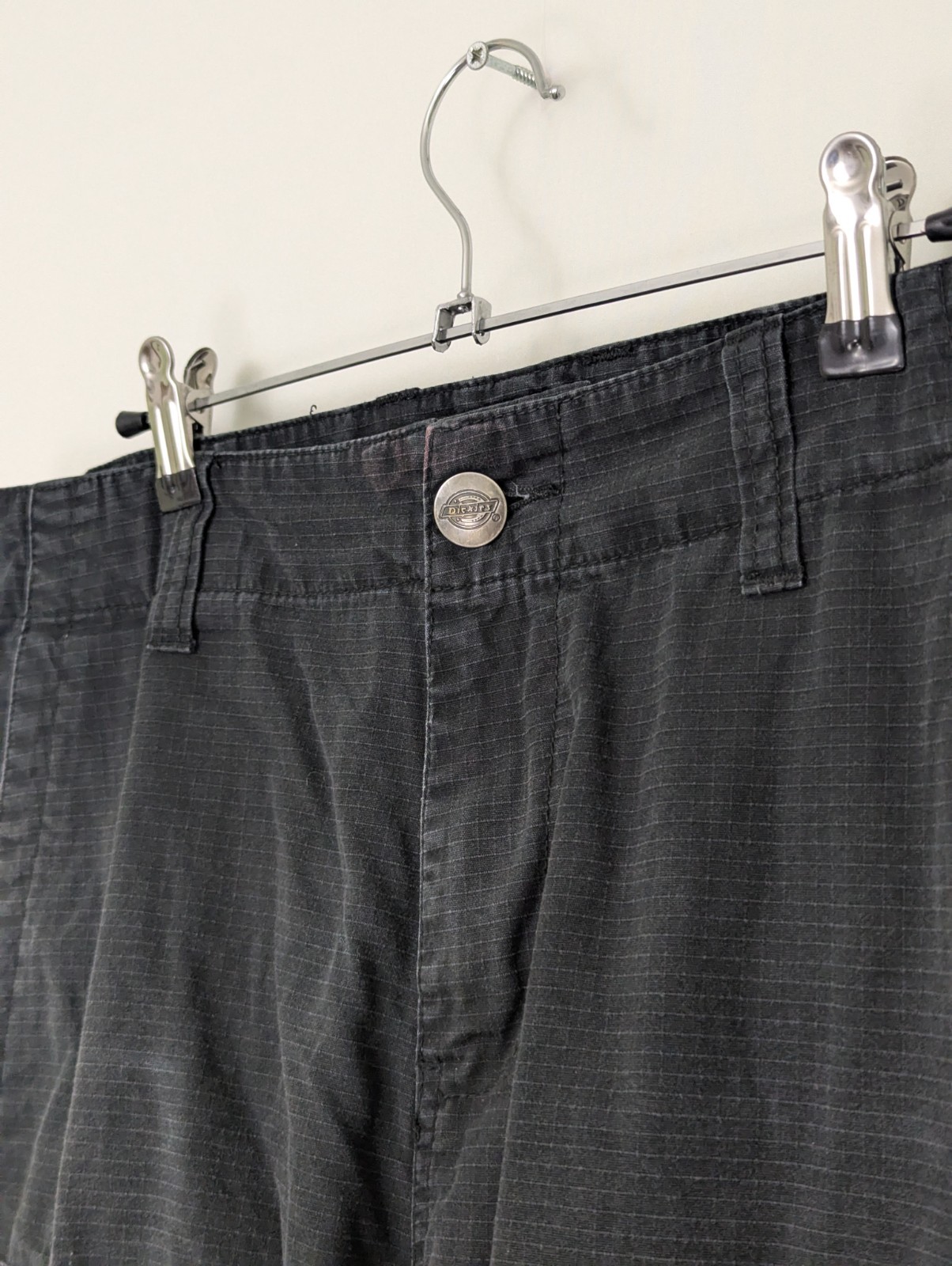 Dickies Cargo Trousers - Black - W32 L30 - Workwear Utility Pants