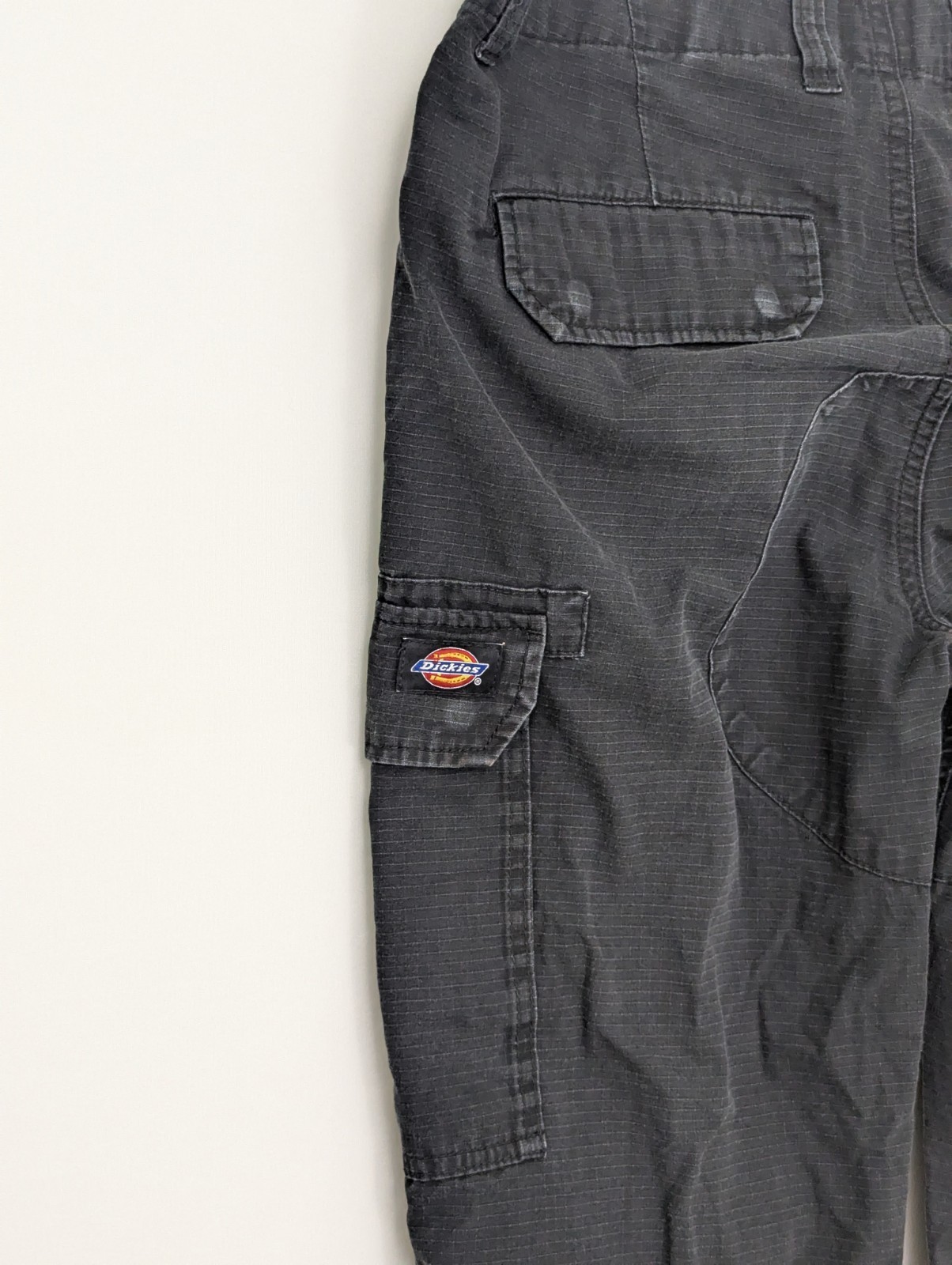 Dickies Cargo Trousers - Black - W32 L30 - Workwear Utility Pants