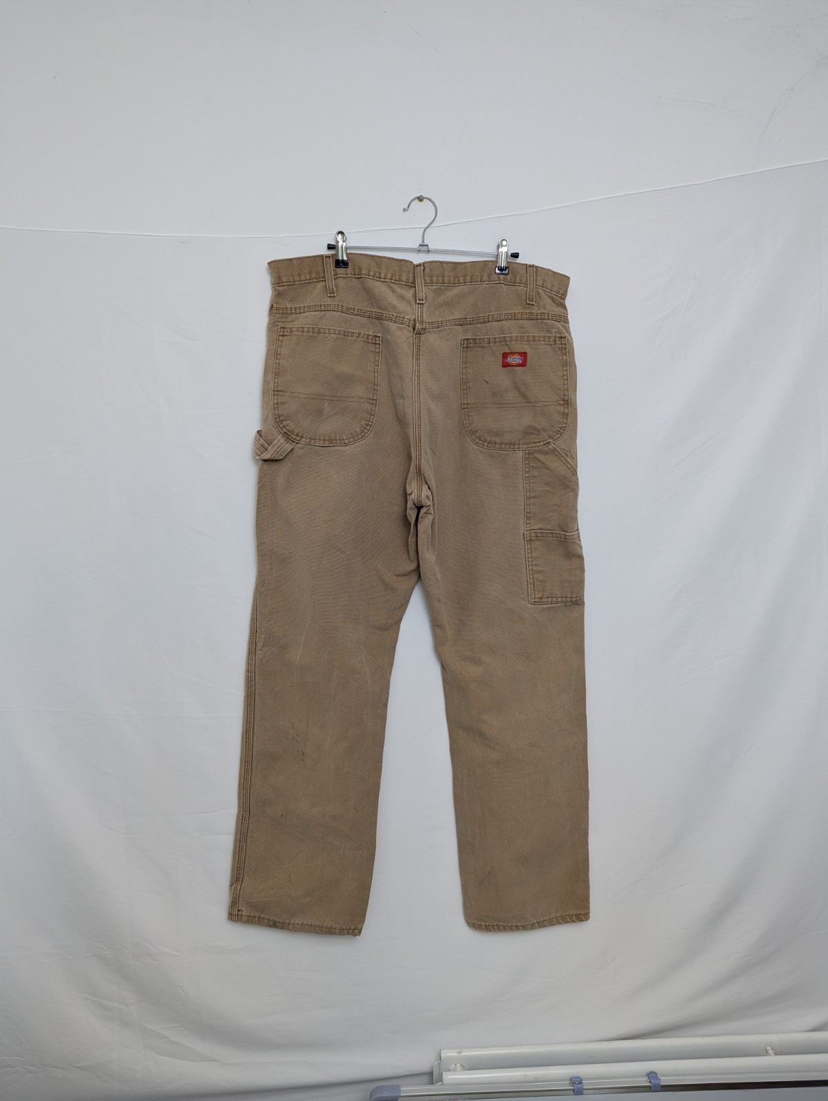 Dickies Carpenter Pants — Sand Khaki — W38 L32 — Utility Workwear