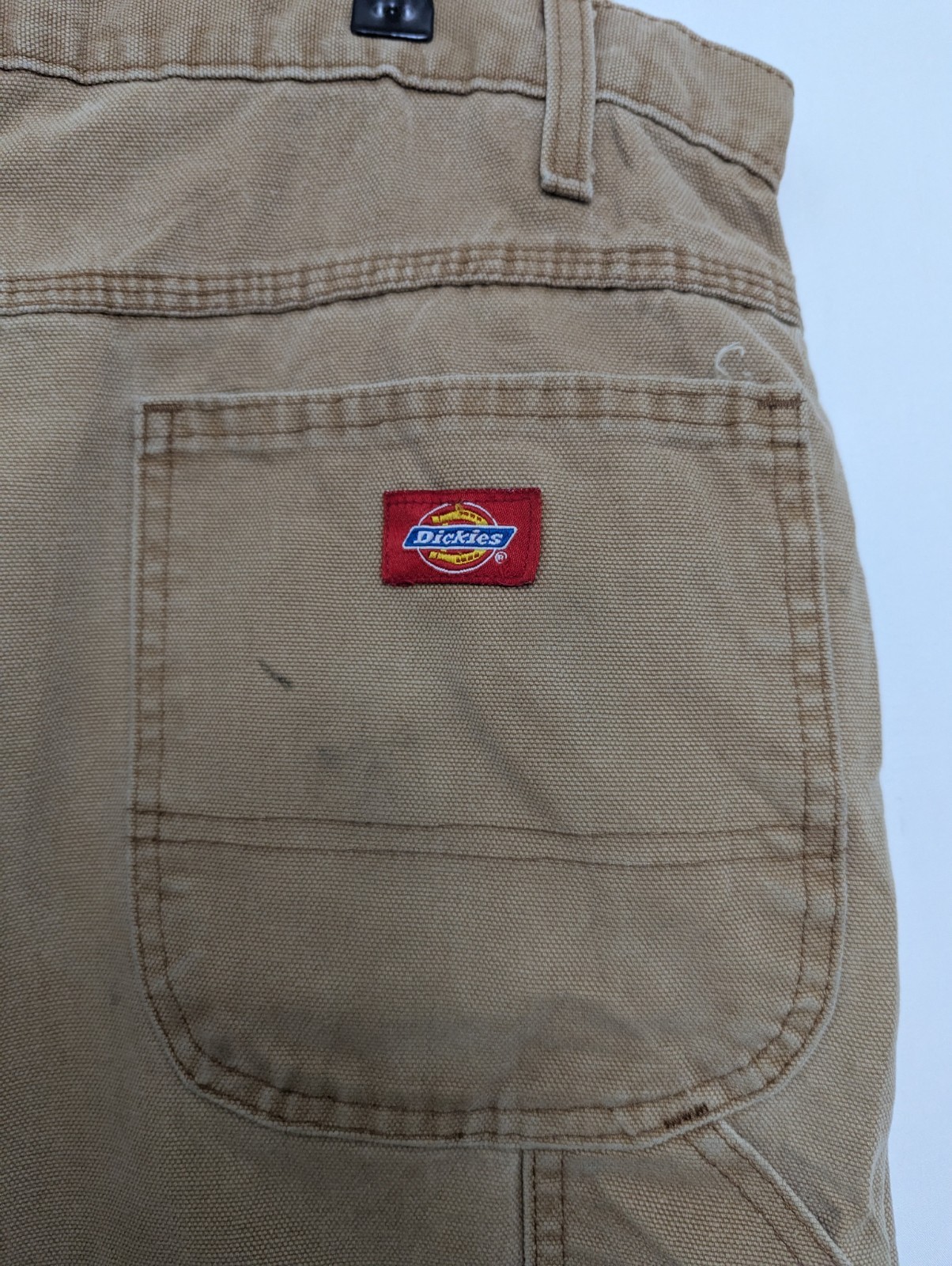 Dickies Carpenter Pants — Sand Khaki — W38 L32 — Utility Workwear
