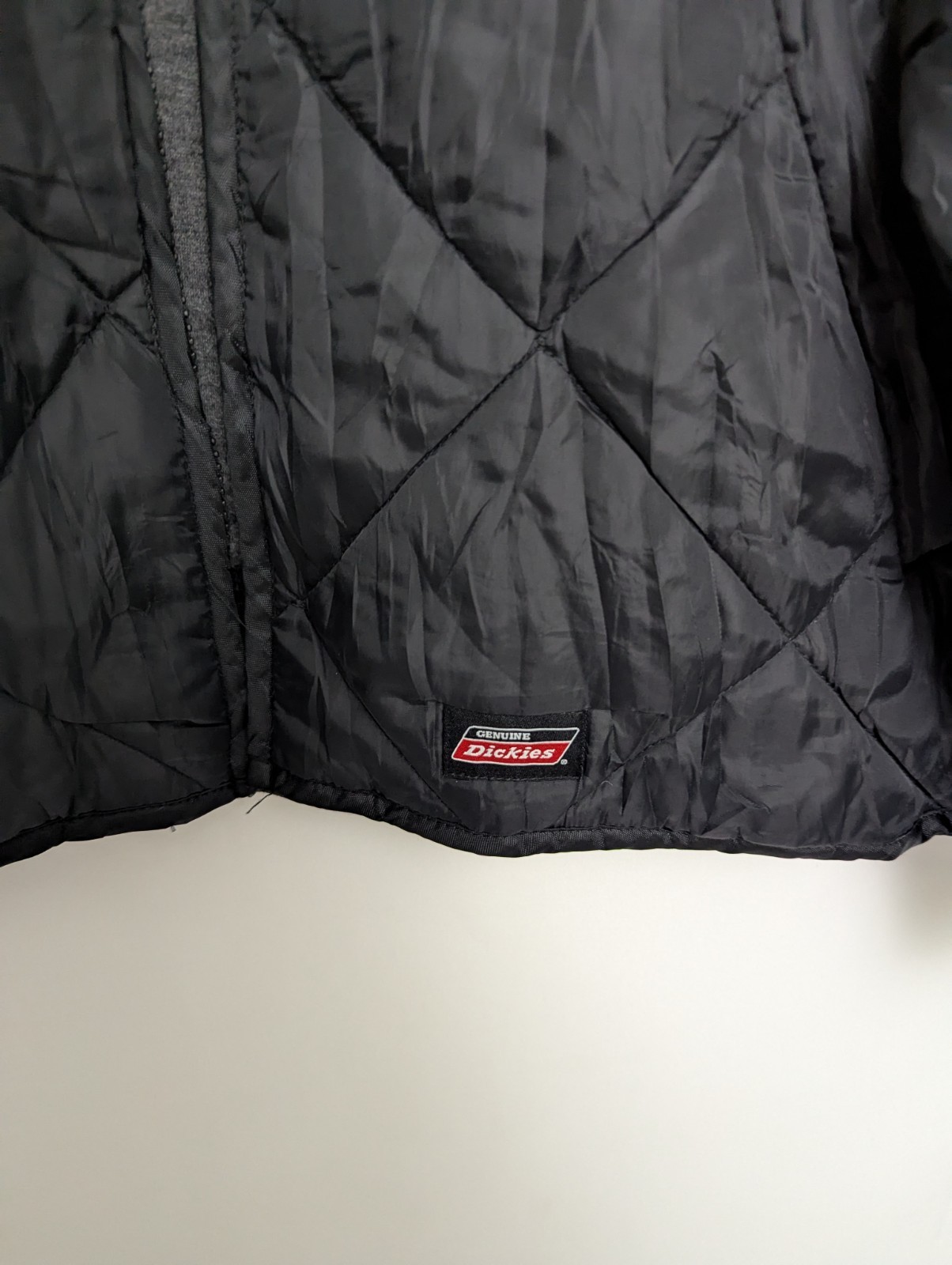 Dickies Quilted Liner Jacket Black Size L – Workwear Bomber