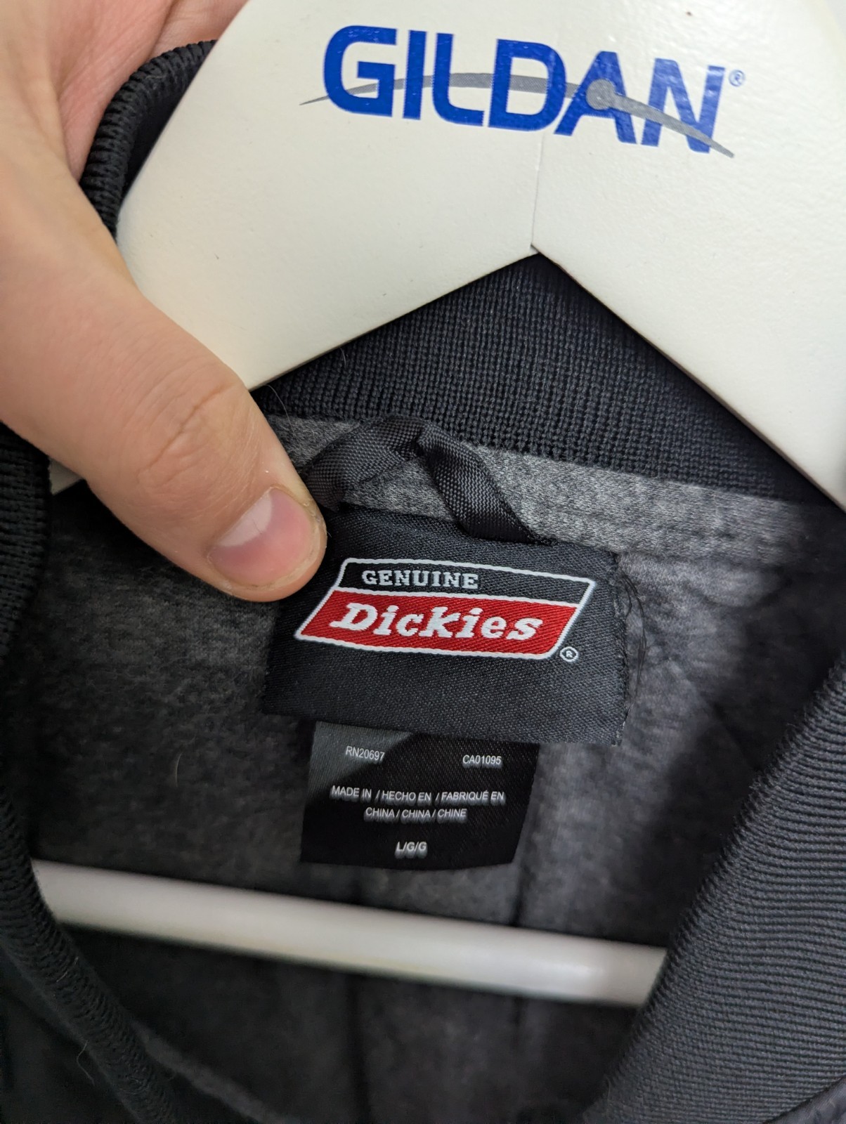 Dickies Quilted Liner Jacket Black Size L – Workwear Bomber