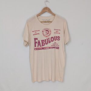 Diesel Graphic T-shirt - Cream - Size L