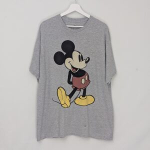 Disney Mickey Mouse T-shirt - Grey - Size Xl - Graphic Tee