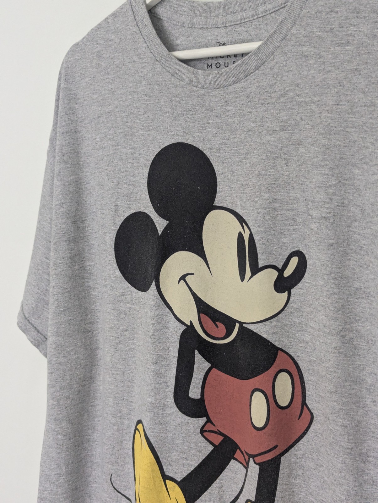 Disney Mickey Mouse T-shirt - Grey - Size Xl - Graphic Tee