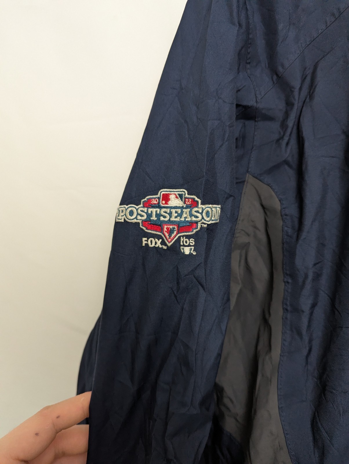 Eddie Bauer X Mlb 2012 World Series / Postseason Jacket – Men’s Large – Navy