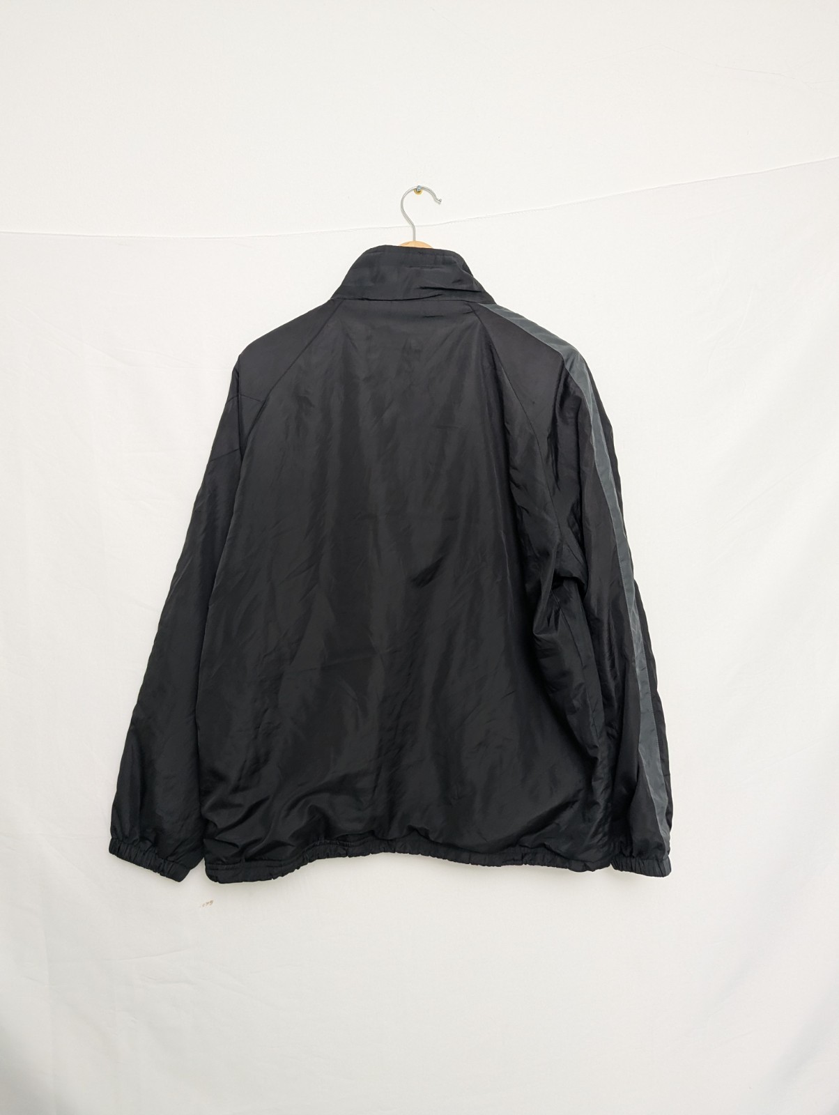 Fila Biella Italia Black Track Jacket Men’s L – Y2k Zip Up - Fleece Lining