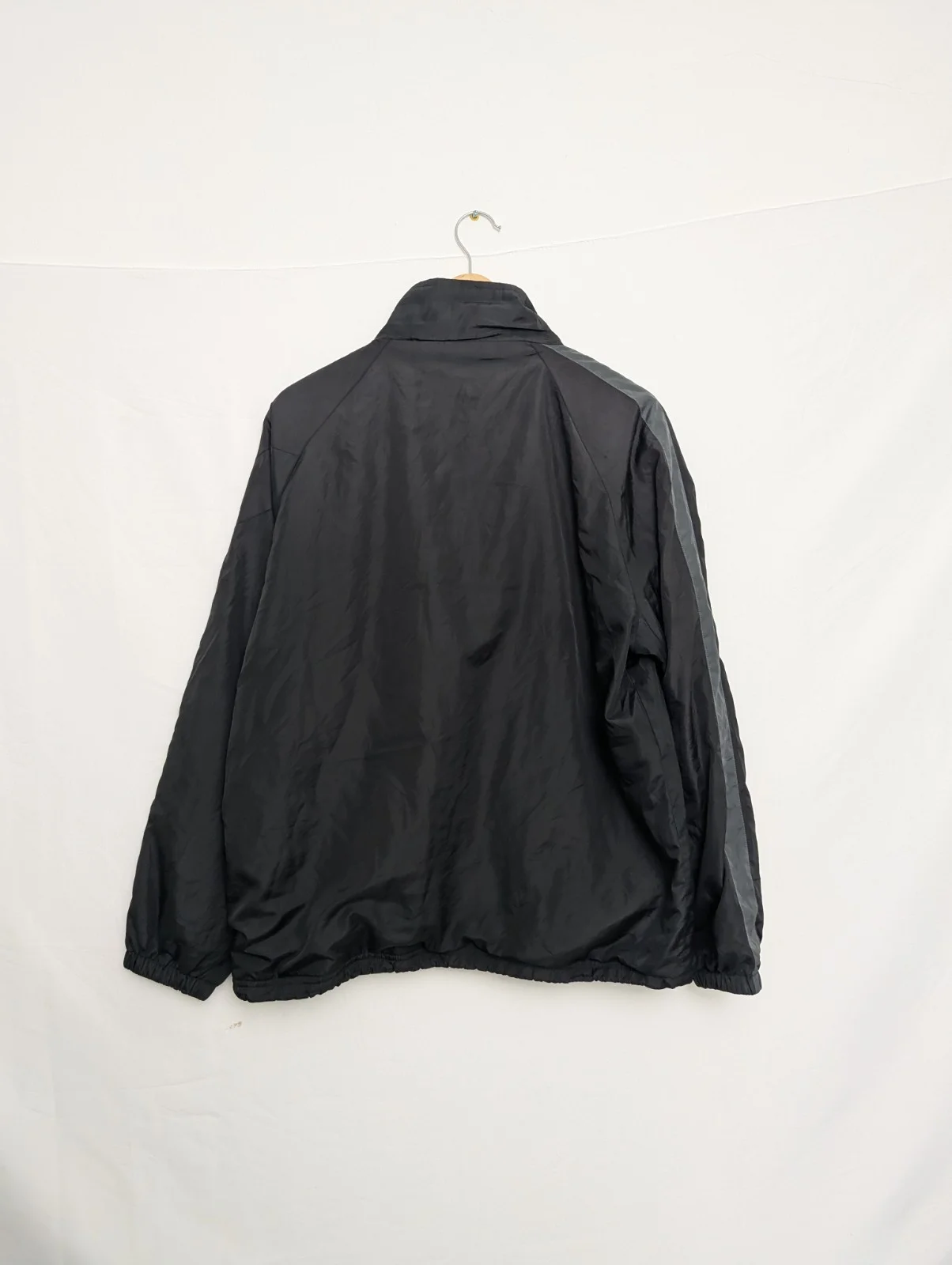 Fila Biella Italia Black Track Jacket Men’s L – Y2k Zip Up - Fleece Lining