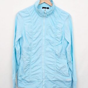 FILA Sport Women’s Track Jacket – Light Blue – size L – Y2K 2000s