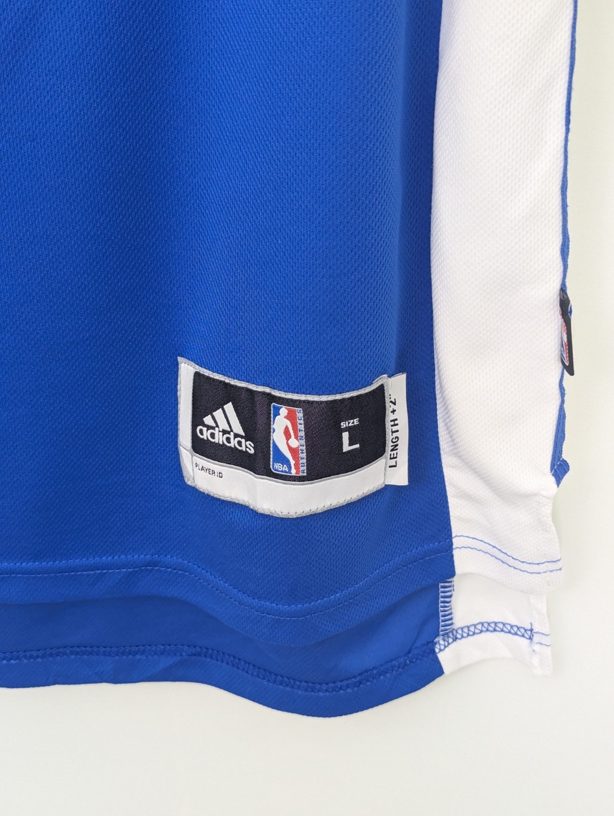 Golden State Warriors Curry 30 Jersey - Blue - Size L - Adidas Nba Swingman