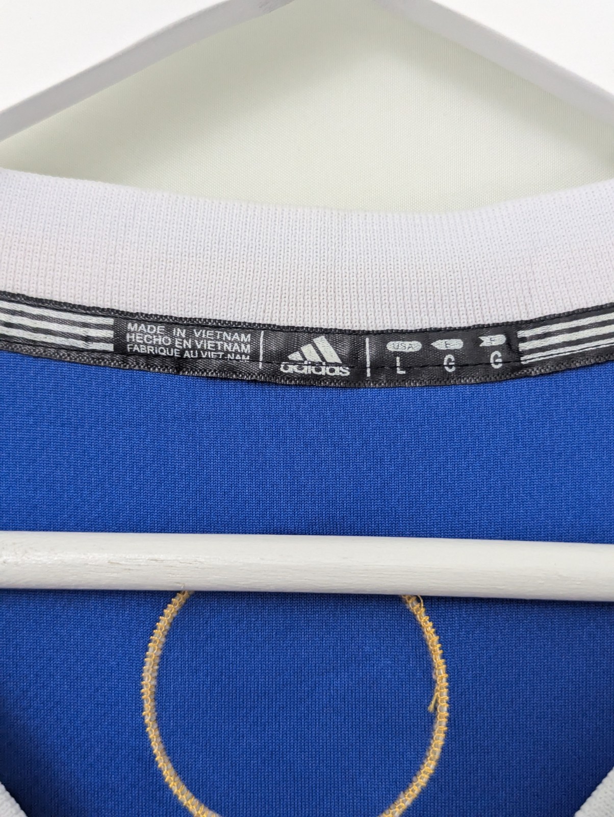 Golden State Warriors Curry 30 Jersey - Blue - Size L - Adidas Nba Swingman