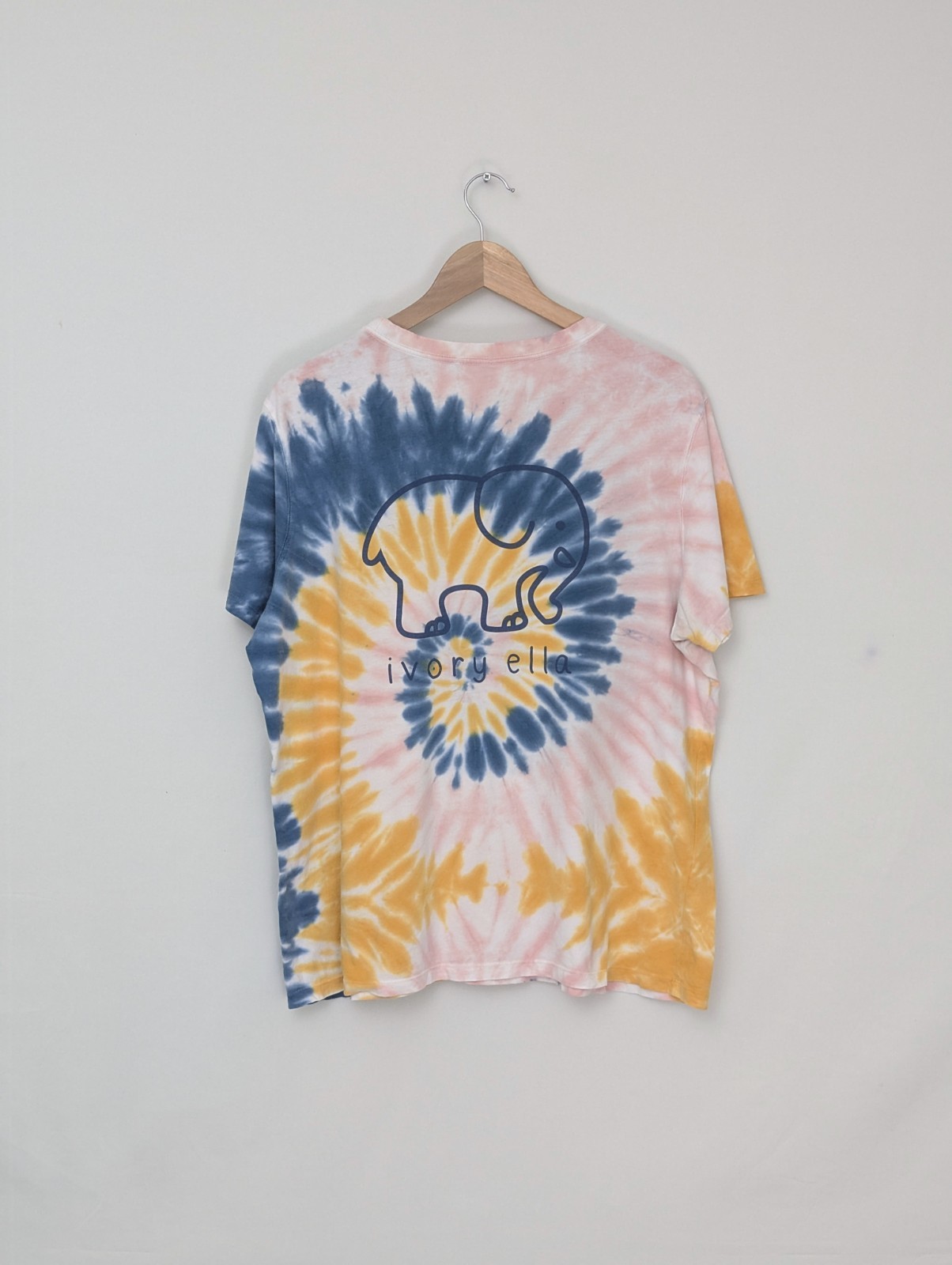 Ivory Ella Tie-dye T Shirt - Multi Colour - Size Xl