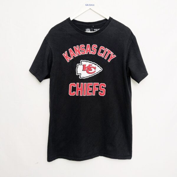 Kansas City Chiefs Nfl Team Apparel T-shirt – Black – Men’s Medium
