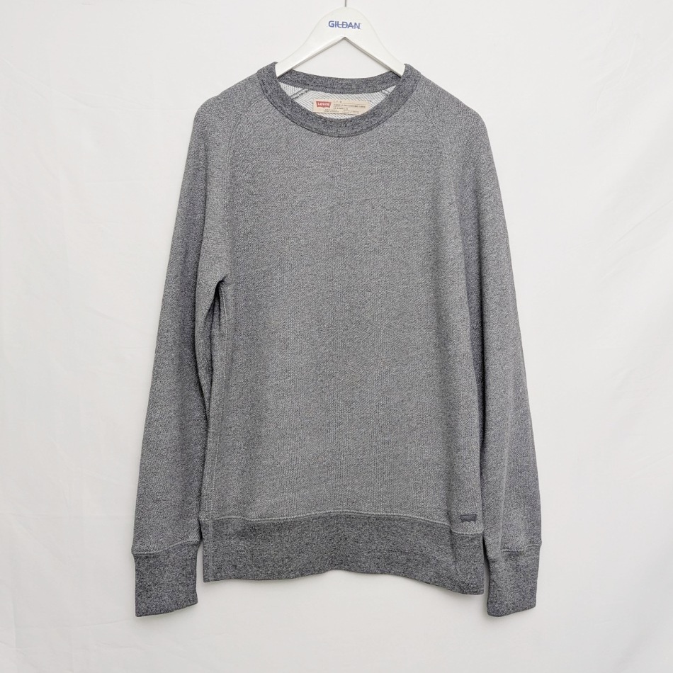 Levi’s Grey Crewneck Sweatshirt – Size Small – Mid 2010s – Classic Fit