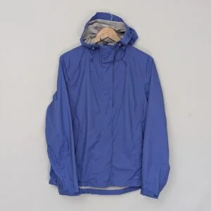 L.l.bean Lightweight Hooded Jacket - Blue - Size M