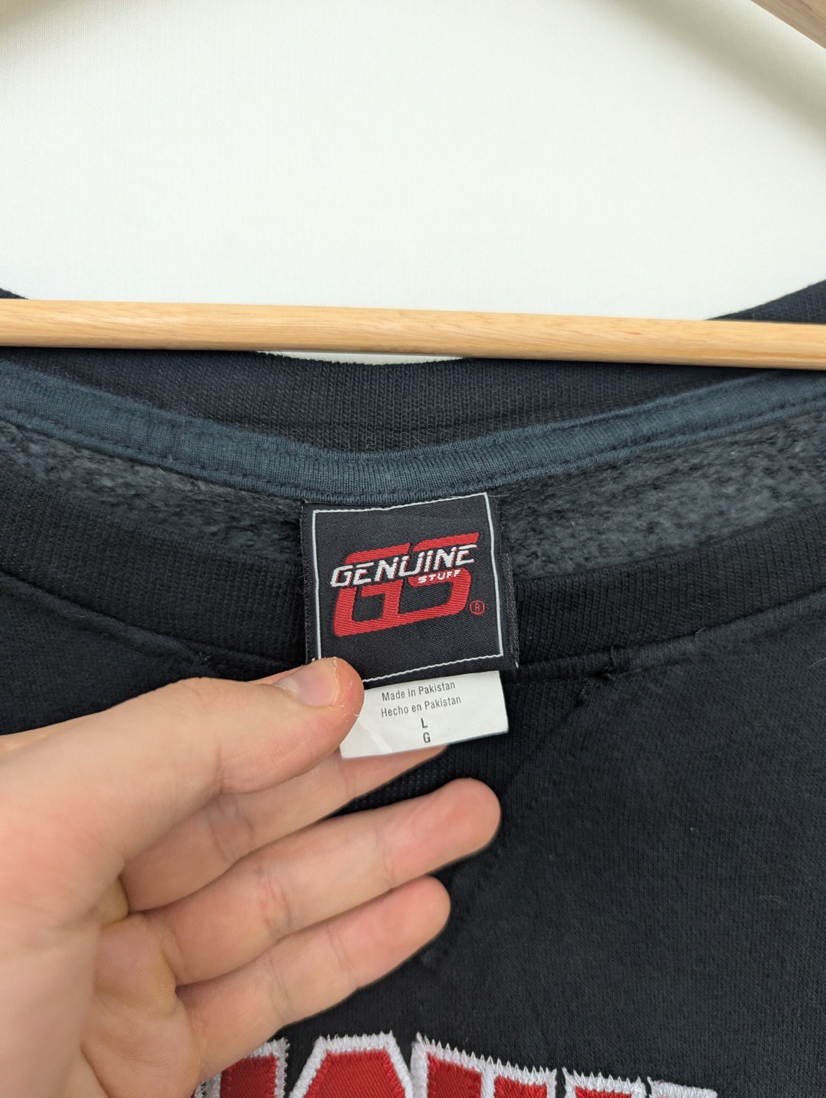 Louisville Cardinals Ncaa Sweatshirt - Black / Red - Size Large