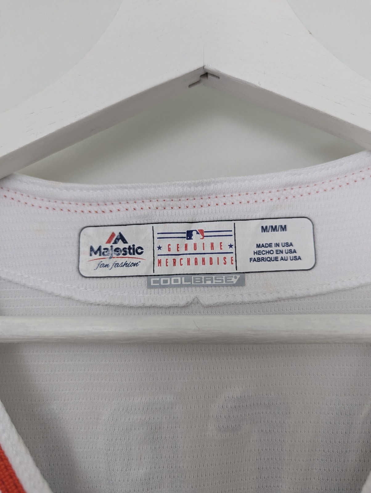 Majestic Miami Marlins Moncrief #21 Mlb Jersey - White - Size M