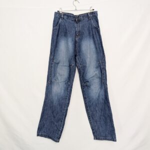 Men’s Unbranded Utility Jeans – 30w 30l – Blue Straight Leg Denim