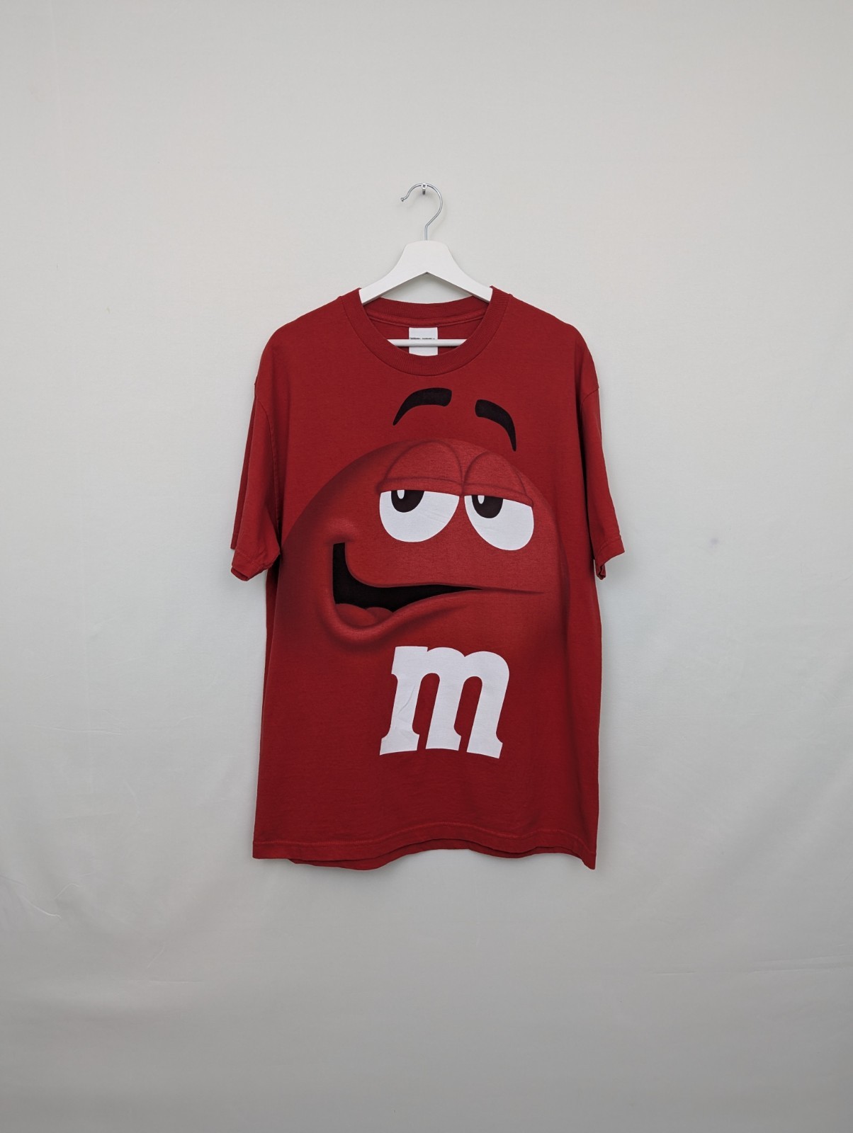 M&m’s Red Character Graphic T Shirt - Red - Size Large