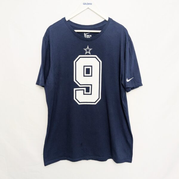 Nike Dallas Cowboys Tony Romo #9 Nfl T-shirt Navy Size Xl – 100% Cotton