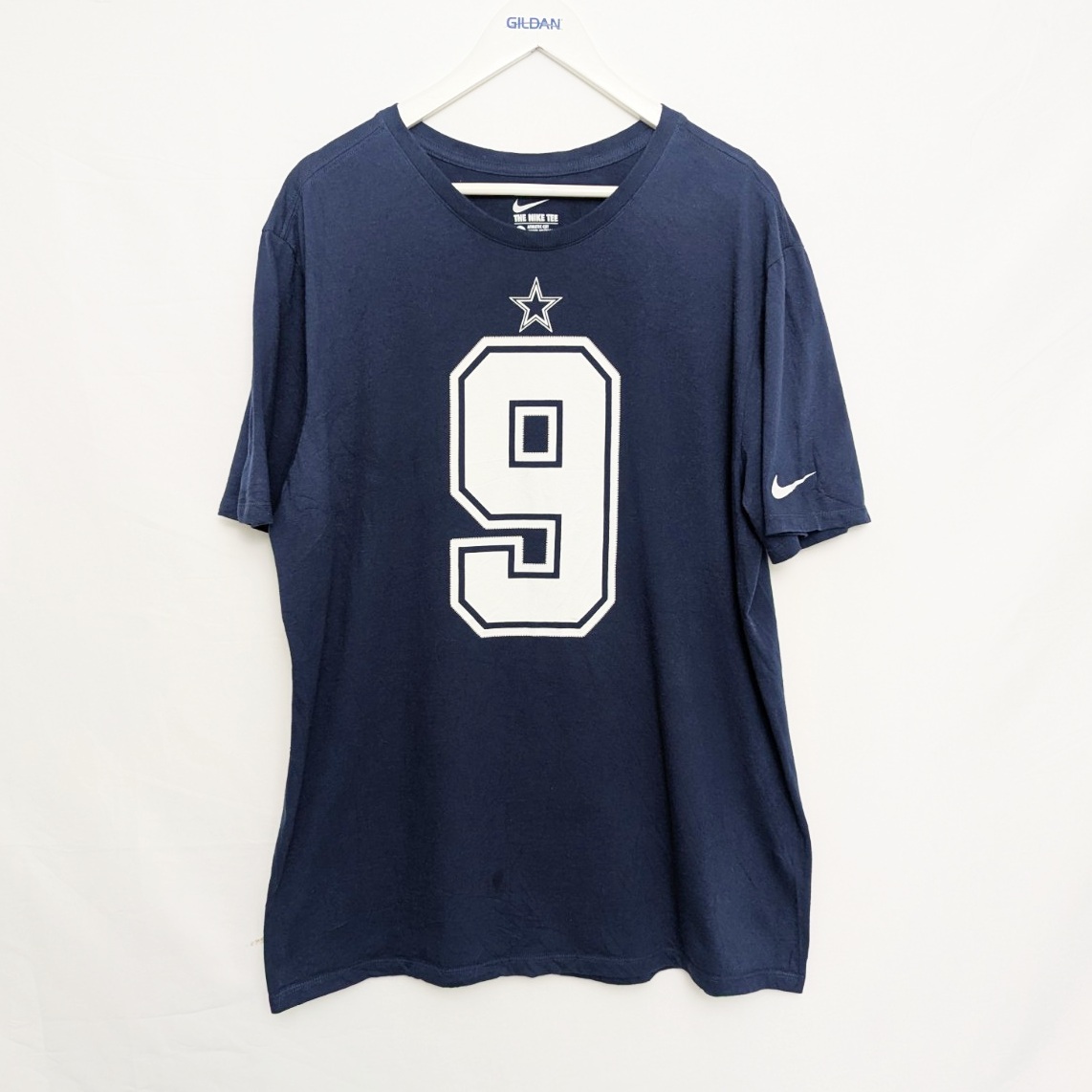 Nike Dallas Cowboys Tony Romo #9 Nfl T-shirt Navy Size Xl – 100% Cotton